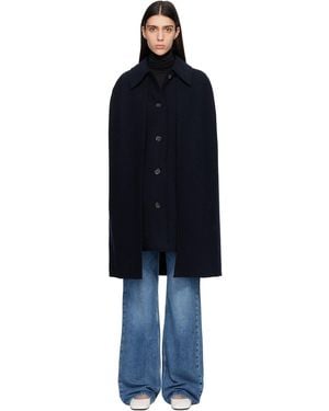 TOTEME Cape Coat - Black