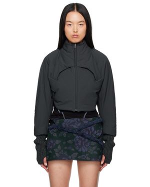 Hyein Seo ブラック パデッド ジャケット