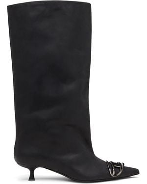 DIESEL D-Venus 40 Kb Tube Boots - Black