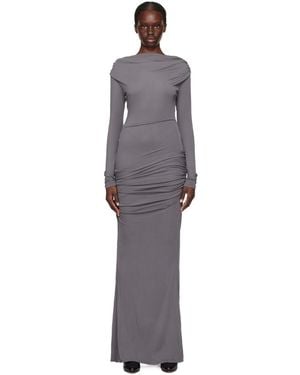 Paris Georgia Basics Ssense Exclusive Maxi Dress - Black