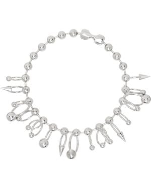 Jean Paul Gaultier 'The Ball' Necklace - White