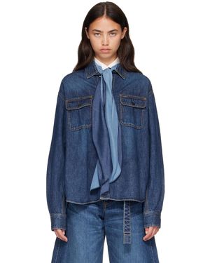 Sacai Denim Shirt - Blue