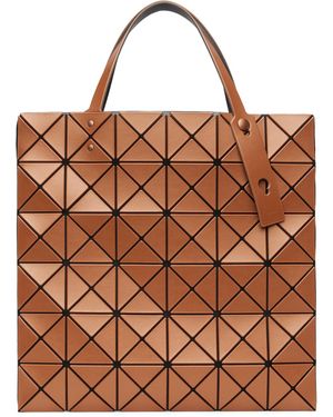 Issey Miyake Lucent Metallic Tote - Brown