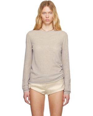 Entire studios グレー Duplex Knit Tシャツ - マルチカラー