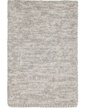 JOSEPH Grey Knit Scarf