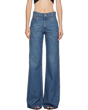Coperni ブルー ワイドレッグジーンズ