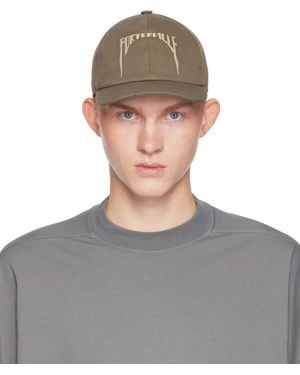 Rick Owens Porterville Baseball Cap - Grey