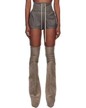 Rick Owens グレー Concordians Boxing ショートパンツ - マルチカラー