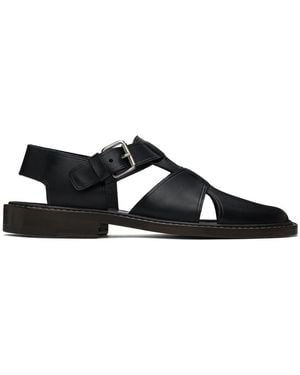 Lemaire Fisherman Sandals - Black