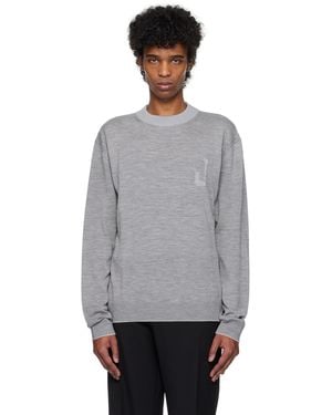 Jacquemus グレー The Tricot Knit プルオーバー