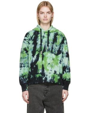 Ami Paris Cotton Hoodie - Green