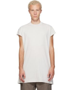 Rick Owens Off- Tower Jumbo Sl T-Shirt - White