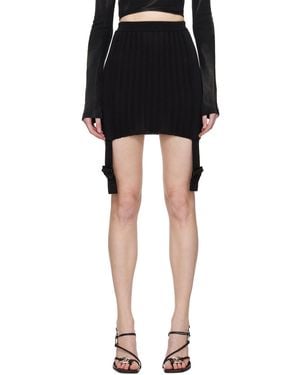 Dion Lee Utility Miniskirt - Black