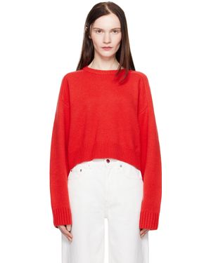 Loulou de Saison レッド Bruzzi セーター
