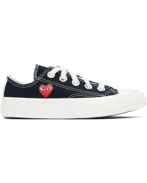 COMME DES GARÇONS PLAY キッズ｜Converseエディション ブラック Chuck 70 Og シングルハート ローカットスニーカー