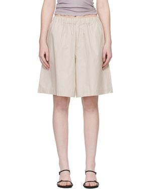Baserange Claude Shorts - Natural