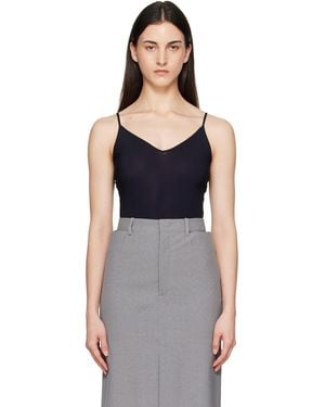 Jil Sander Jersey Tank Top - Black