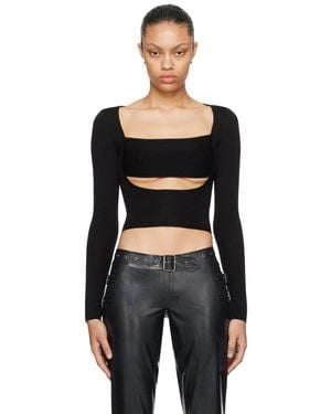 Miaou Delphine Sweater - Black