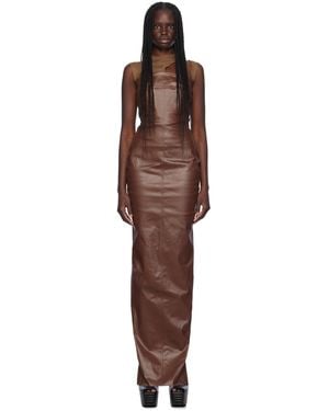 Rick Owens Porterville Bustier Gown - Black