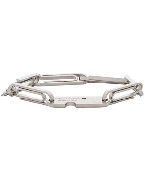Off-White c/o Virgil Abloh シルバー Multi Paperclip ブレスレット - メタリック