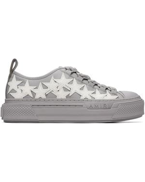 Amiri Stars Court Low Trainers - Grey