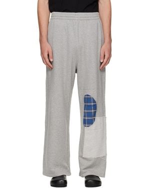 we11done Repaired Joggers - Grey