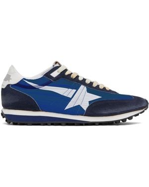 Golden Goose Marathon Trainers - Blue