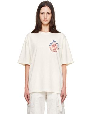 Rhude Off- Automobile Club T-Shirt - White