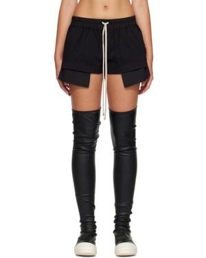 Rick Owens Tower Fog Boxer Shorts - Black