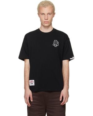 Aape By A Bathing Ape Logo Patch T-Shirt - Black