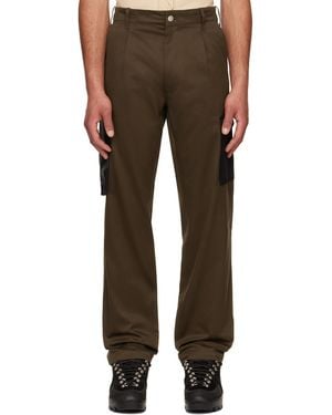 OLLY SHINDER Gardiner Cargo Trousers - Brown