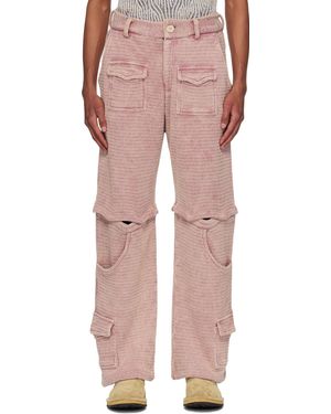 Isa Boulder SSENSE Exclusive Opposite Cargo Trousers - Pink