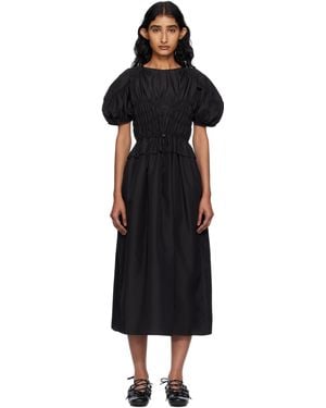 Cecilie Bahnsen Betsy Midi Dress - Black