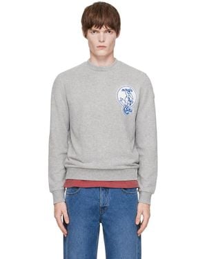 Moncler 'Mon Duck' Patch Sweatshirt - Grey