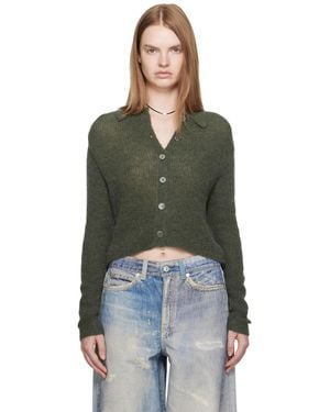 Our Legacy Mazzy Polo Cardigan - Black