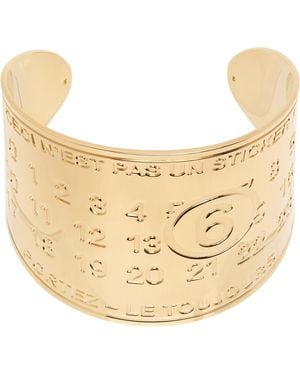 MM6 by Maison Margiela Stickers Bracelet - Metallic