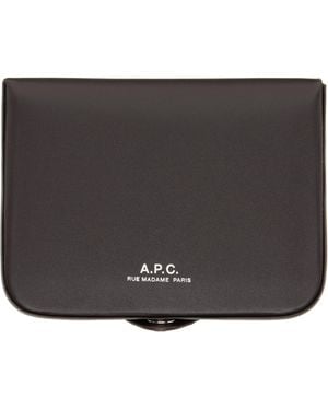 A.P.C. Josh Bifold Wallet - Black