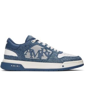 Amiri Vintage Denim Classic Low Trainers - Black