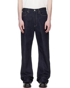 Ssstein Twist Cut Jeans - Blue