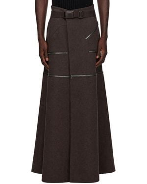 Rick Owens Concordians Odetta Skirt - Brown