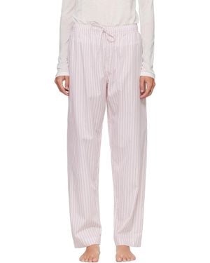 Tekla Fine Twill Pajama Pants - Pink