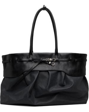Marge Sherwood Soft Grandma Layered Tote - Black