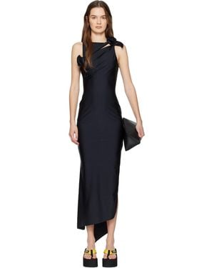 Coperni Flower Maxi Dress - Black