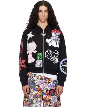 Chopova Lowena Flying High Zip Hoodie - Blue