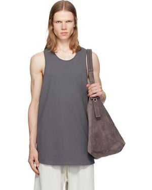 Fear Of God Ribbed Essential Tank Top - Grey
