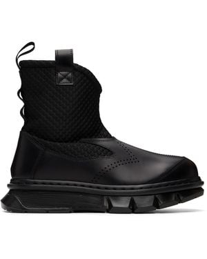 Dr. Martens Qubist Rigger Boots - Black