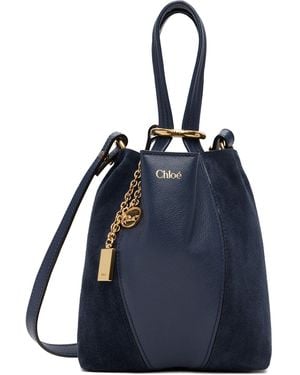 Chloé Small Spin' Tote - Blue