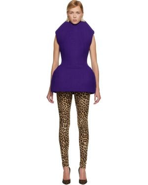 Duran Lantink Sculptured Minidress - Black