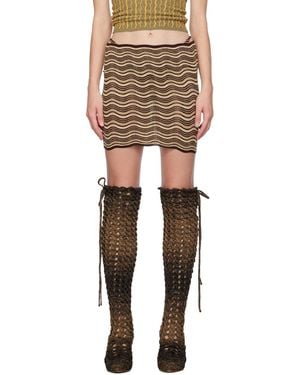 Isa Boulder Ssense Exclusive & Miniskirt - Black