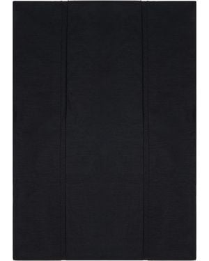 Julius Layered Hoop Stole Scarf - Black